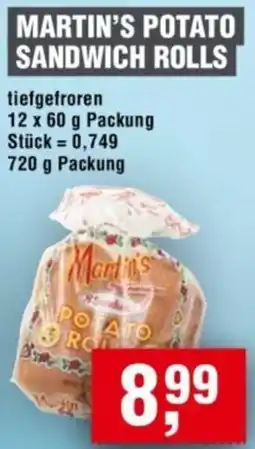 Handelshof Martin's potato sandwich rolls Angebot