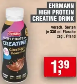 Handelshof EHRMANN HIGH PROTEIN CREATINE DRINK Angebot
