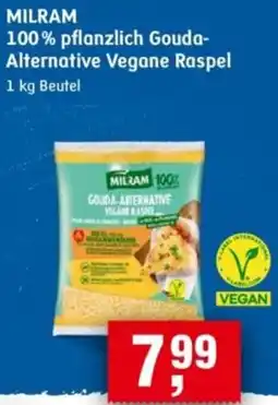 Handelshof MILRAM 100% pflanzlich Gouda Alternative Vegane Raspel Angebot