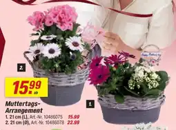 toom Baumarkt Muttertags- Arrangement Angebot