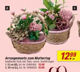 toom Baumarkt Arrangements zum Muttertag Angebot