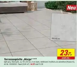 toom Baumarkt Terrassenplatte "Marga" Angebot