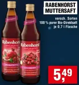 Handelshof Rabenhorst muttersaft Angebot