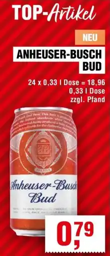 Handelshof Anheuser-busch bud Angebot