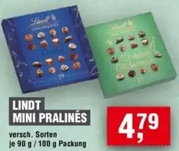 Handelshof Lindt mini pralinés Angebot