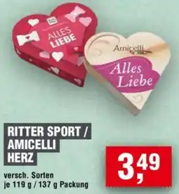 Handelshof Ritter sport / amicelli herz Angebot