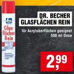 Handelshof Dr. becher glasflächen rein Angebot