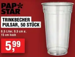 Handelshof PAP STAR Trinkbecher pulsar, 50 stück Angebot