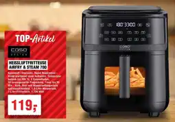 Handelshof caso DESIGN HEISSLUFTFRITTEUSE AIRFRY & STEAM 700 Angebot