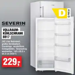 Handelshof SEVERIN VOLLRAUMKÜHLSCHRANK 8817 Angebot