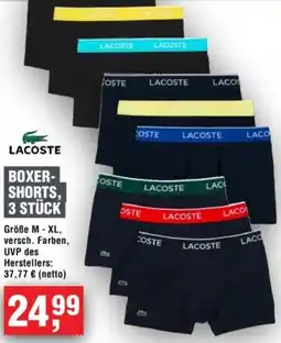 Handelshof LACOSTE Boxer shorts, 3 stück Angebot