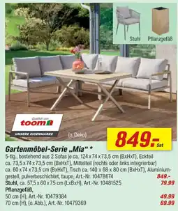 toom Baumarkt Gartenmöbel-Serie,,Mia" Angebot