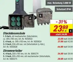 toom Baumarkt Stromverteiler Angebot