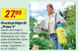 toom Baumarkt GLORIA Drucksprühgerät ,,Prima 5" Angebot