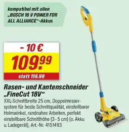 toom Baumarkt GLORIA Rasen- und Kantenschneider ,,FineCut 18V" Angebot