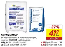 toom Baumarkt Salztabletten Angebot