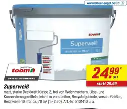 toom Baumarkt Superweiß Angebot