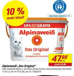 toom Baumarkt Alpinaweiß „Das Original" Angebot