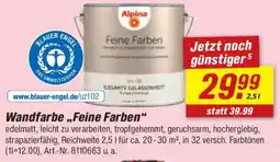 toom Baumarkt Alpina Wandfarbe ,,Feine Farben" Angebot