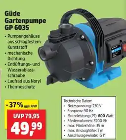 Thomas Philipps Güde Gartenpumpe GP 6035 Angebot