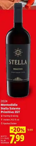 Lidl 2024 Montedidio Stella Salento Primitivo IGT Angebot