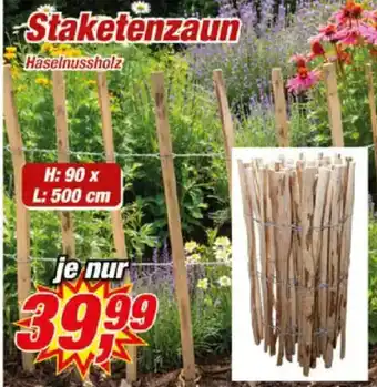 Posten Börse Staketenzaun Angebot