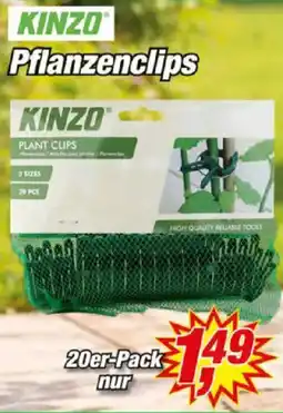 Posten Börse KINZO Pflanzenclips Angebot