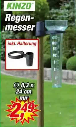 Posten Börse KINZO Regenmesser Angebot