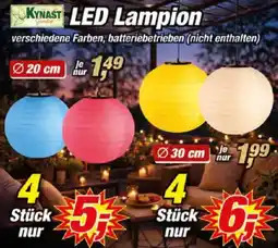 Posten Börse KYNAST LED Lampion Angebot