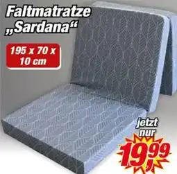 Posten Börse Faltmatratze „Sardana" Angebot