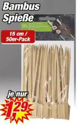 Posten Börse Bambus Spieße Angebot