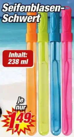 Posten Börse Seifenblasen- Schwert Angebot