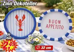 Posten Börse Zinn Dekoteller Angebot