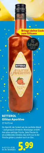 Lidl BITTEROL Glitter Aperitivo Angebot