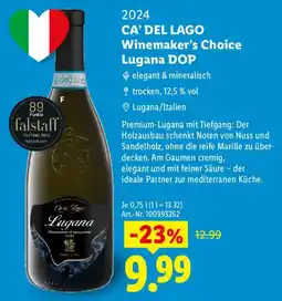 Lidl 2024 CA' DEL LAGO Winemaker's Choice Lugana DOP Angebot