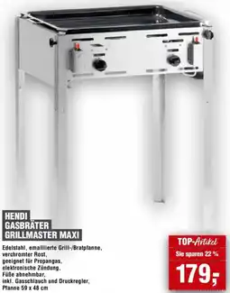 Handelshof Hendi gasbräter grillmaster maxi Angebot
