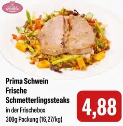 Feneberg Prima Schwein Frische Schmetterlingssteaks Angebot