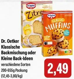 Feneberg Dr. Oetker Klassische Backmischung oder Kleine Back-Ideen Angebot