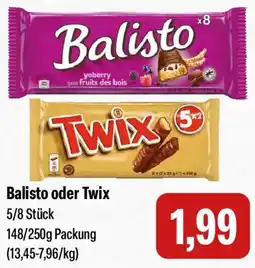 Feneberg Balisto oder Twix Angebot