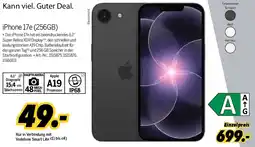 MEDIMAX iPhone 17e (256GB) Angebot