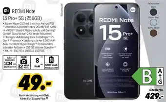 MEDIMAX REDMI Note 15 Pro+ 5G (256GB) Angebot