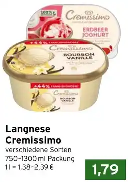 CAP Markt Langnese Cremissimo Angebot