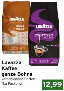 CAP Markt Lavazza Kaffee ganze Bohne Angebot