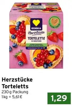 CAP Markt EDEKA Herzstücke Torteletts Angebot