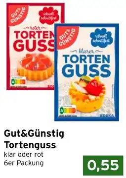 CAP Markt Gut&Günstig Tortenguss Angebot