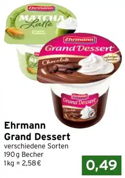 CAP Markt Ehrmann Grand Dessert Angebot