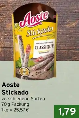 CAP Markt Aoste Stickado Angebot