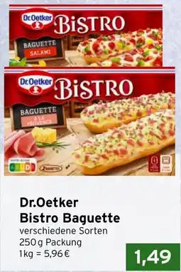 CAP Markt Dr.Oetker Bistro Baguette Angebot