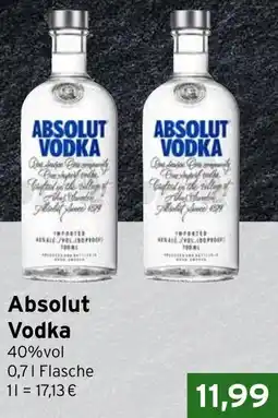 CAP Markt Absolut Vodka Angebot