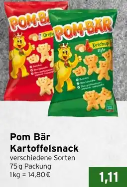 CAP Markt Pom Bär Kartoffelsnack Angebot